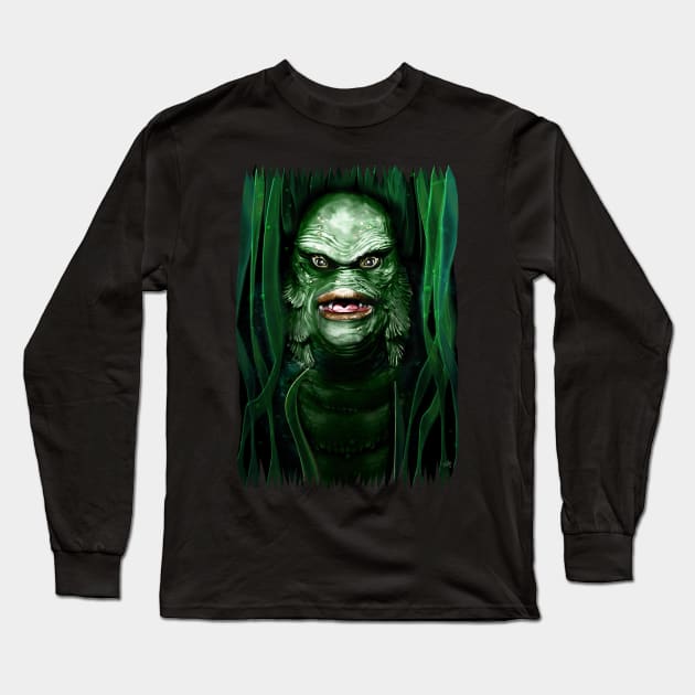 Creature Feature Long Sleeve T-Shirt by SquareDog